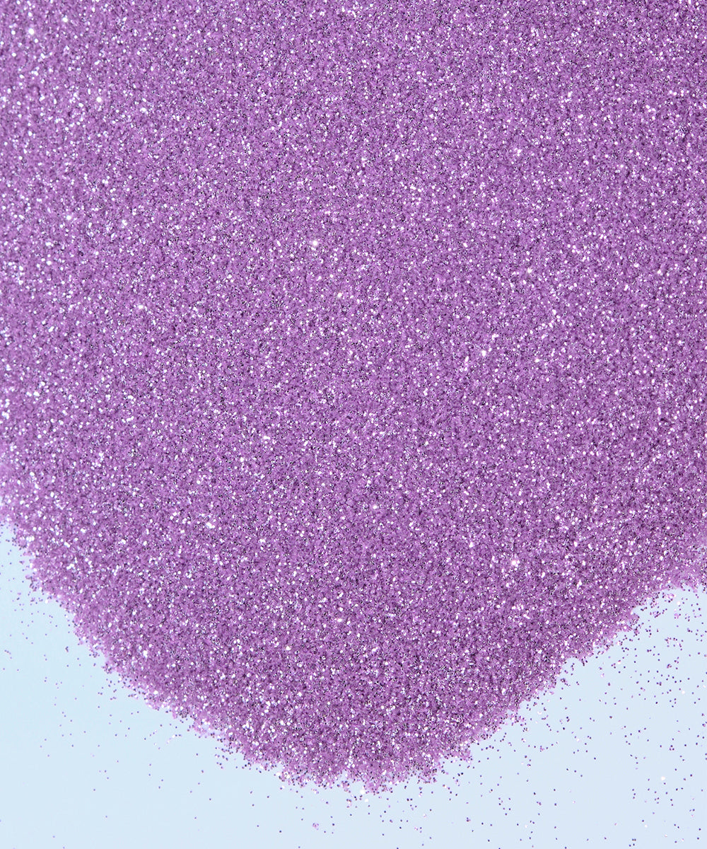 Glitter en polvo metalizado morado claro