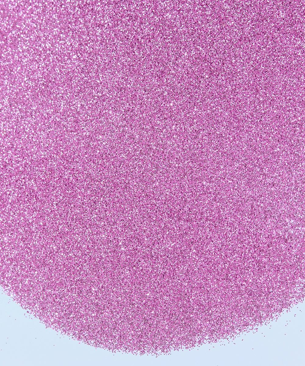 Glitter en polvo metalizado rosado claro