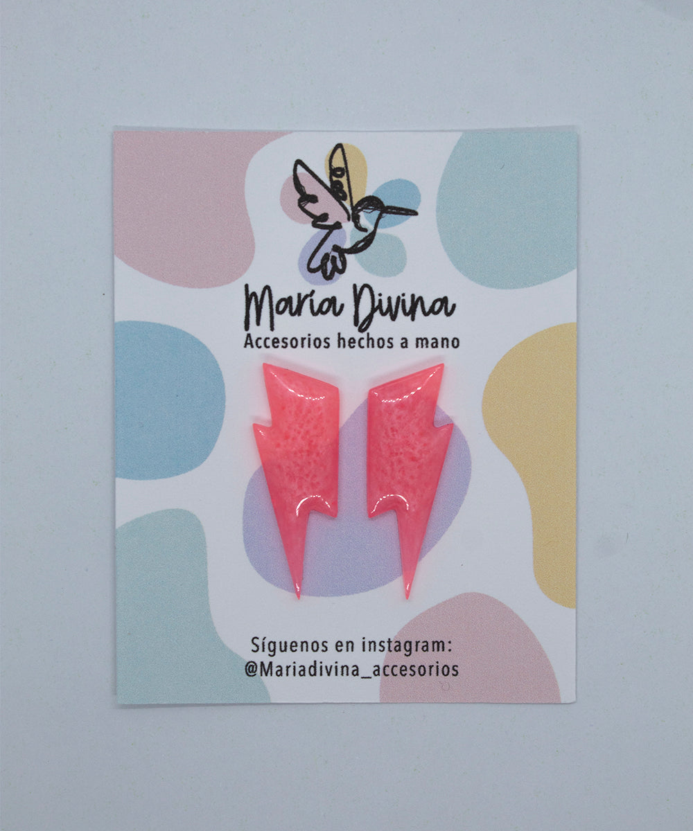 Rayos mini neon rosados
