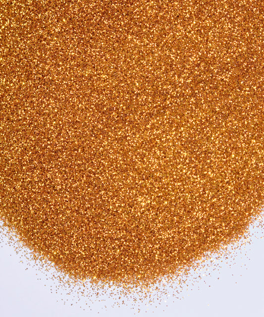 Glitter en polvo metalizado dorado