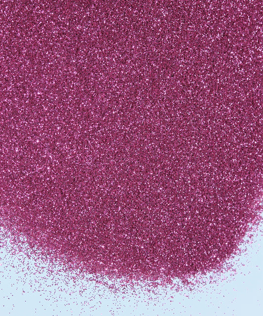 Glitter en polvo metalizado rosado oscuro