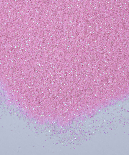 Glitter en polvo iridiscente blanco