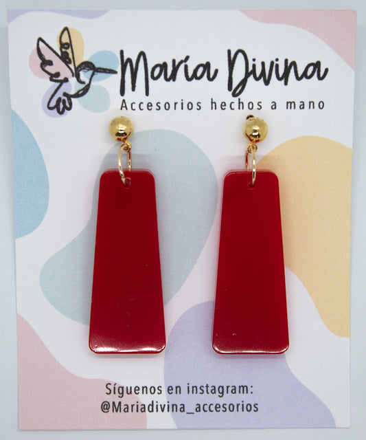 Aros exclamación rojos
