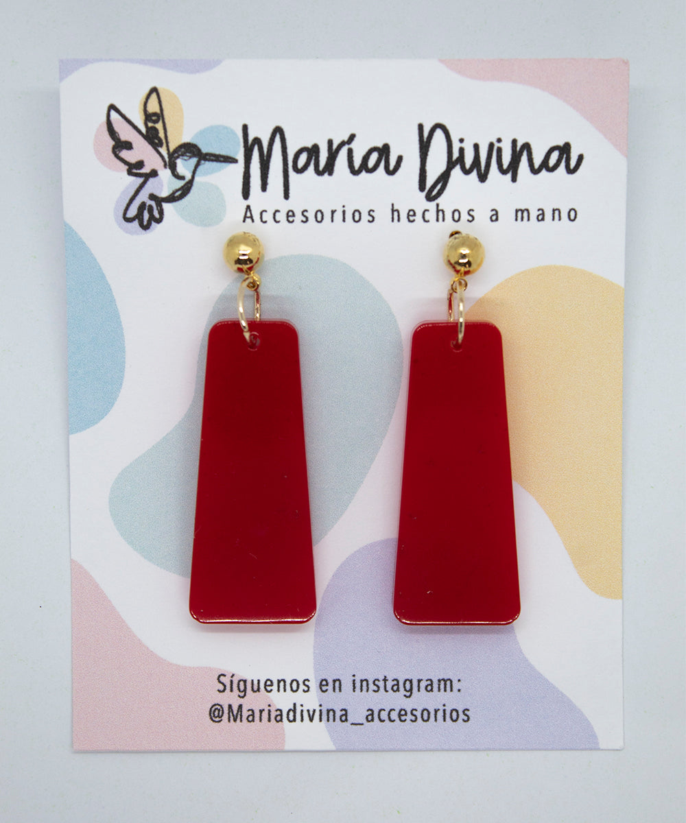 Aros exclamación rojos