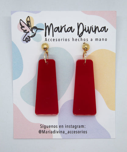 Aros exclamación rojos