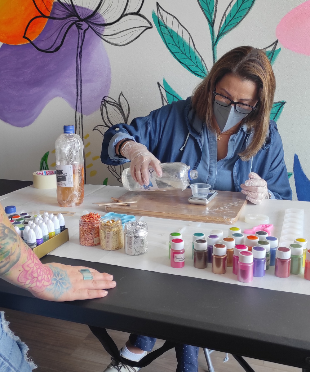 Curso de iniciación en resina epóxica