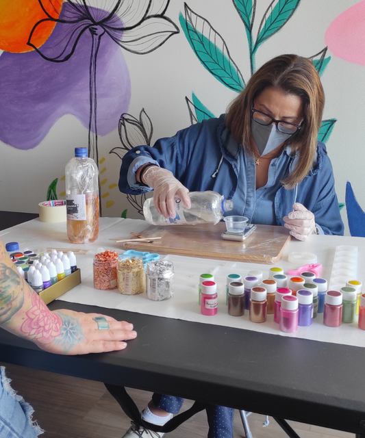 Curso de iniciación en resina epóxica