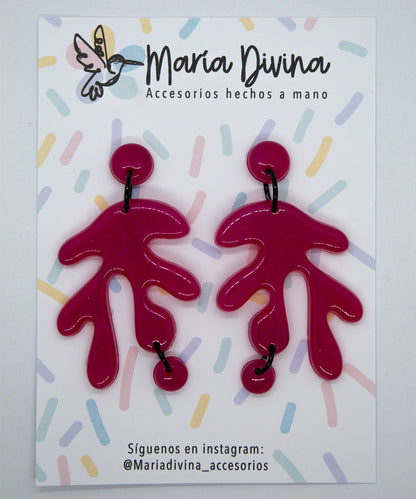 Aros orgánicos magenta