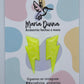 Rayos mini neon amarillos
