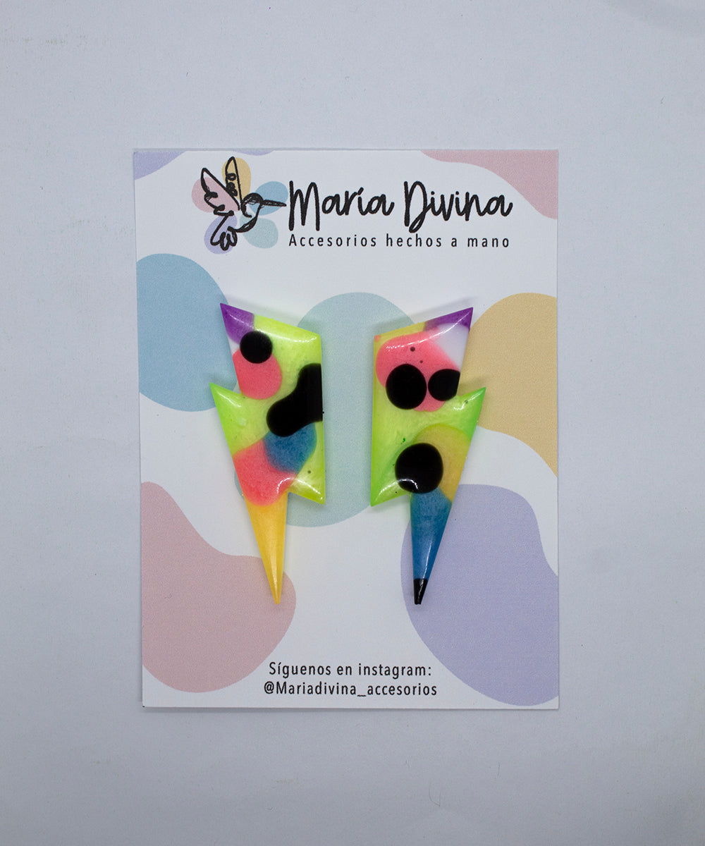 Aros rayo XL multicolor #1